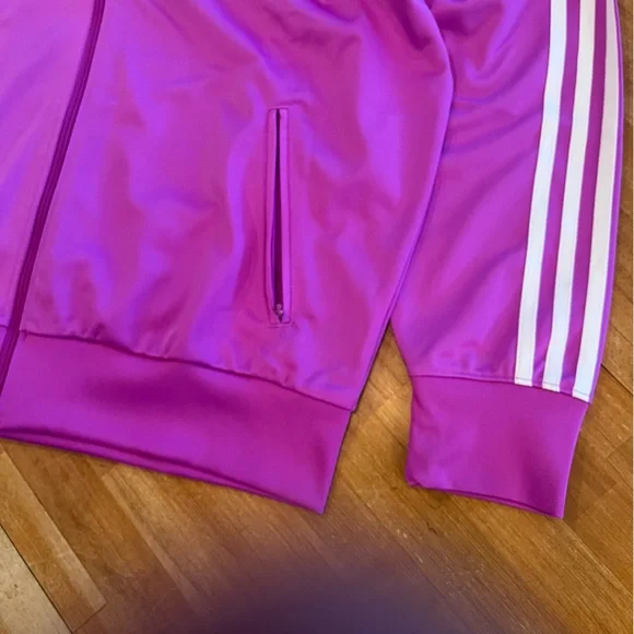 ADIDAS Women’s Purple Burst Firebird Track Jacket - Picture 3 of 6